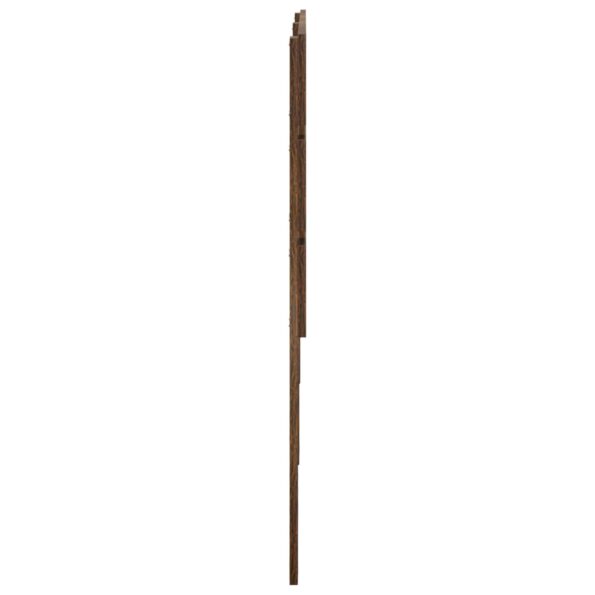 vidaXL Zadné čelo Dymová dub 100 cm Kompozitné drevo – Obrázok 5