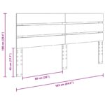 vidaXL Zadné čelo s čelnou doskou Biela 160 cm Kompozitné drevo – Obrázok 10