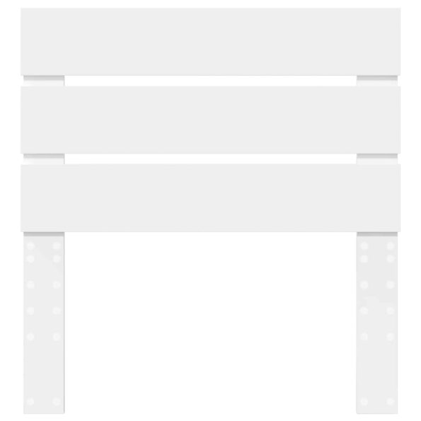 vidaXL Zadné čelo s čelnou doskou Biela 100 cm Kompozitné drevo – Obrázok 4