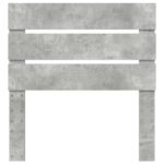 vidaXL Zadné čelo Betónová šedá 100 cm Kompozitné drevo – Obrázok 4