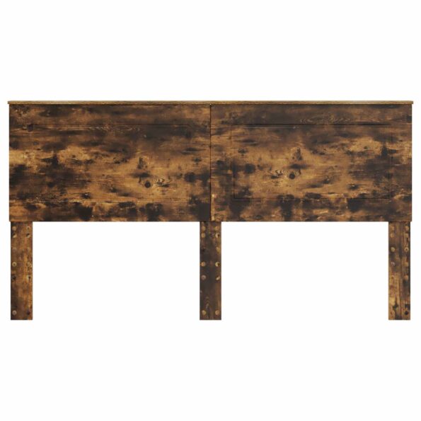 vidaXL Zadné čelo s čelnou doskou Dymová dub 180 cm Kompozitné drevo – Obrázok 4