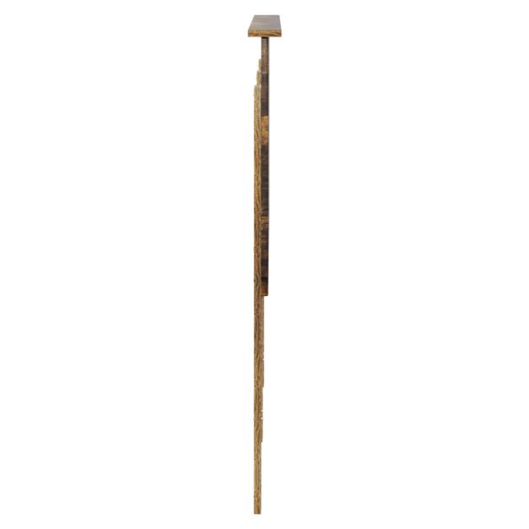 vidaXL Zadné čelo Údený Dub 100 cm Konštruované drevo – Obrázok 5