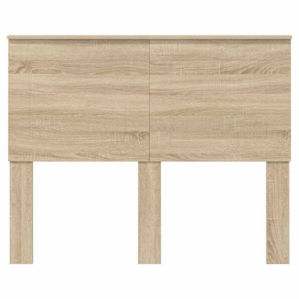 vidaXL Zadné čelo s čelnou doskou Sonoma dub 120 cm Kompozitné drevo – Obrázok 4