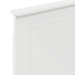 vidaXL Zadné čelo s čelnou doskou Biela 80 cm Kompozitné drevo – Obrázok 7