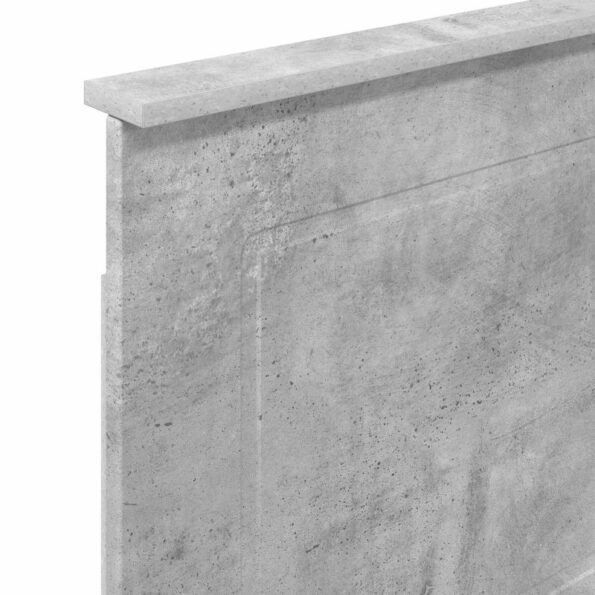 vidaXL Zadné čelo Betónovo Sivá 100 cm Konštruované drevo – Obrázok 7