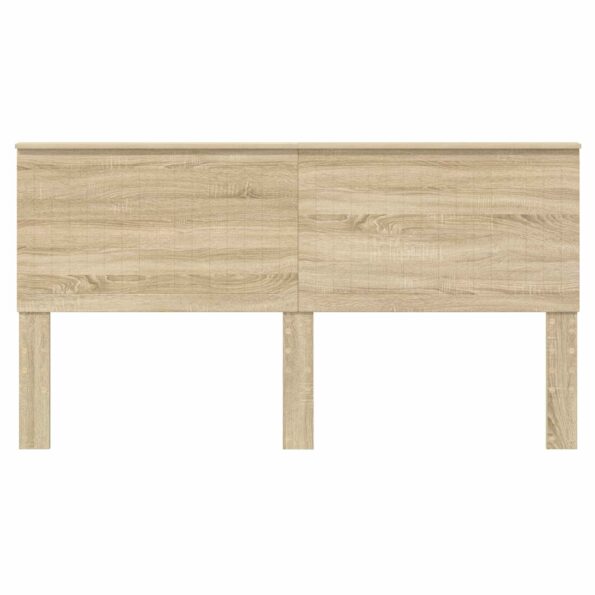 vidaXL Zadné čelo s čelnou doskou Sonoma dub 180 cm Kompozitné drevo – Obrázok 4