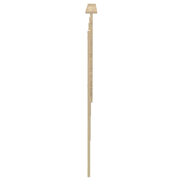vidaXL Zadné čelo s čelnou doskou Sonoma dub 180 cm Kompozitné drevo – Obrázok 5