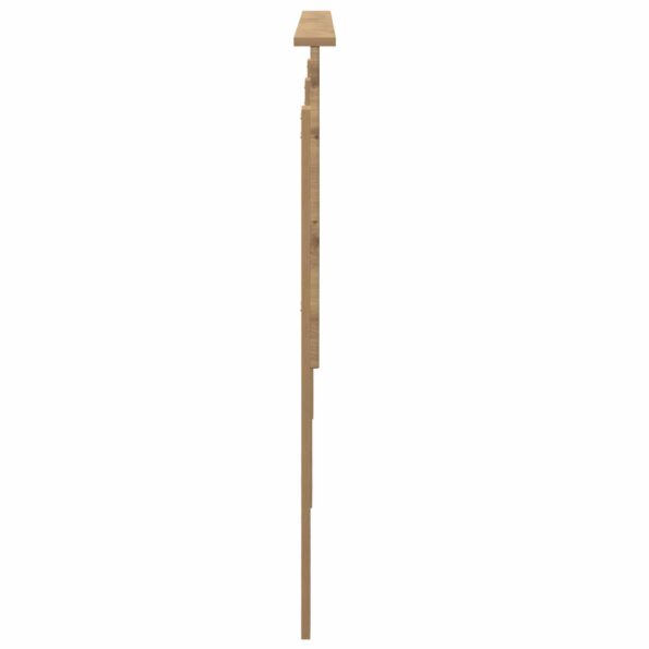 vidaXL Zadné čelo Remeselný dub 180 cm Kompozitné drevo – Obrázok 5