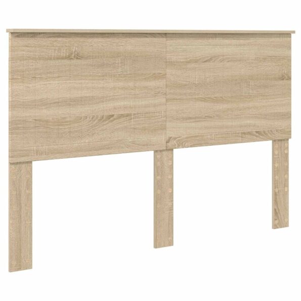 vidaXL Zadné čelo s čelnou doskou Sonoma dub 150 cm Kompozitné drevo – Obrázok 2
