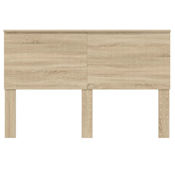vidaXL Zadné čelo s čelnou doskou Sonoma dub 150 cm Kompozitné drevo – Obrázok 4