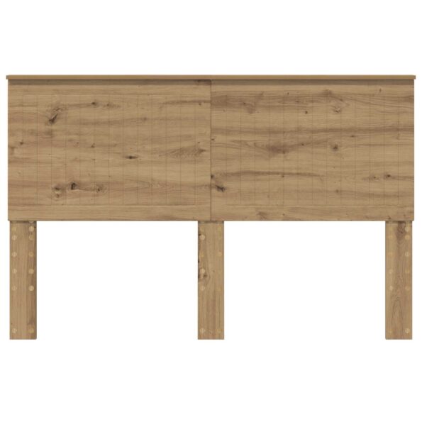 vidaXL Zadné čelo Remeselný dub 150 cm Kompozitné drevo – Obrázok 4