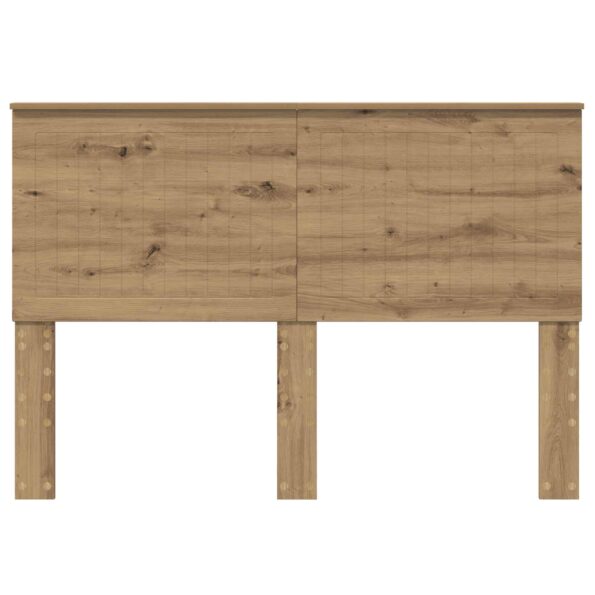 vidaXL Zadné čelo Remeselný dub 140 cm Kompozitné drevo – Obrázok 4