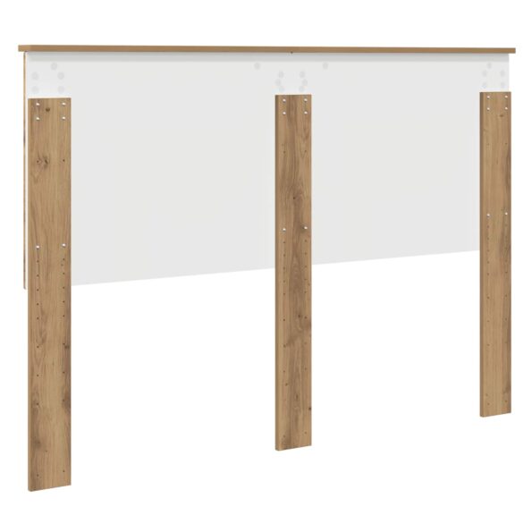 vidaXL Zadné čelo Remeselný dub 140 cm Kompozitné drevo – Obrázok 6