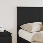 vidaXL Zadné čelo s čelnou doskou Čierny dub 120 cm Kompozitné drevo – Obrázok 3