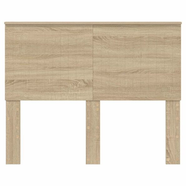 vidaXL Zadné čelo s čelnou doskou Sonoma dub 120 cm Kompozitné drevo – Obrázok 4