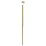 vidaXL Zadné čelo s čelnou doskou Sonoma dub 120 cm Kompozitné drevo – Obrázok 5
