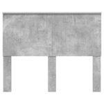 vidaXL Zadné čelo Betónová šedá 120 cm Kompozitné drevo – Obrázok 4