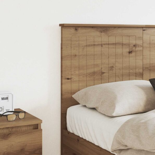 vidaXL Zadné čelo Remeselný dub 120 cm Kompozitné drevo – Obrázok 3