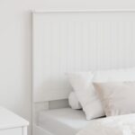 vidaXL Zadné čelo s čelnou doskou Biela 90 cm Kompozitné drevo – Obrázok 3