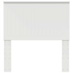 vidaXL Zadné čelo s čelnou doskou Biela 90 cm Kompozitné drevo – Obrázok 4