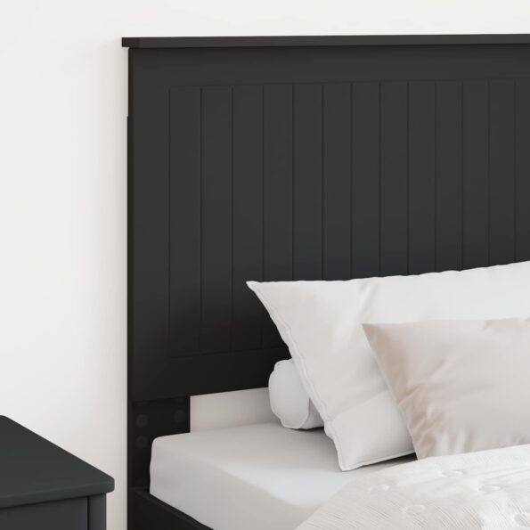 vidaXL Zadné čelo s čelnou doskou Čierny dub 90 cm Kompozitné drevo – Obrázok 3