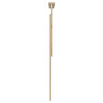 vidaXL Zadné čelo s čelnou doskou Sonoma dub 90 cm Kompozitné drevo – Obrázok 5