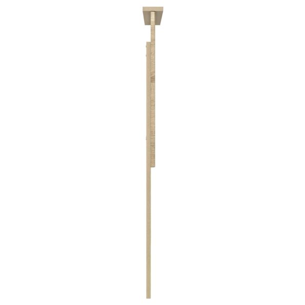 vidaXL Zadné čelo s čelnou doskou Sonoma dub 90 cm Kompozitné drevo – Obrázok 5