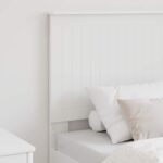 vidaXL Zadné čelo s čelnou doskou Biela 75 cm Kompozitné drevo – Obrázok 3