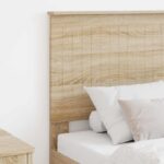 vidaXL Zadné čelo s čelnou doskou Sonoma dub 75 cm Kompozitné drevo – Obrázok 3