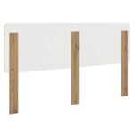 vidaXL Zadné čelo Remeselný dub 180 cm Kompozitné drevo – Obrázok 6