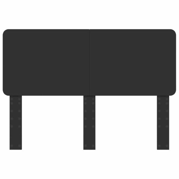 vidaXL Zadné čelo s čelnou doskou Čierny dub 160 cm Kompozitné drevo – Obrázok 4