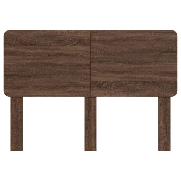 vidaXL Zadné čelo s čelnou doskou Hnedý dub 150 cm Kompozitné drevo – Obrázok 4