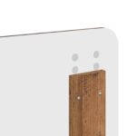 vidaXL Zadné čelo s čelnou doskou Staré drevo 150 cm Kompozitné drevo – Obrázok 8