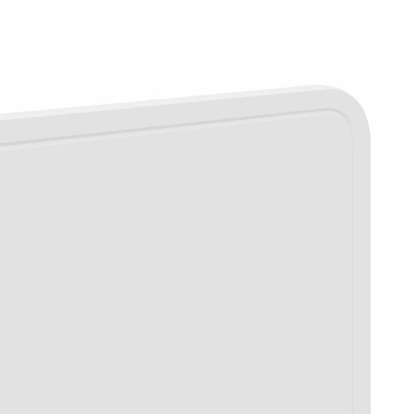 vidaXL Zadné čelo s čelnou doskou Lesklá biela 140 cm Kompozitné drevo – Obrázok 7