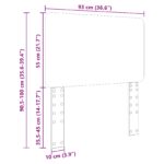 vidaXL Zadné čelo s čelnou doskou Hnedý dub 90 cm Kompozitné drevo – Obrázok 10