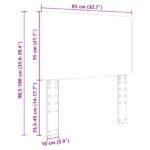 vidaXL Zadné čelo s čelnou doskou Lesklá biela 80 cm Kompozitné drevo – Obrázok 10