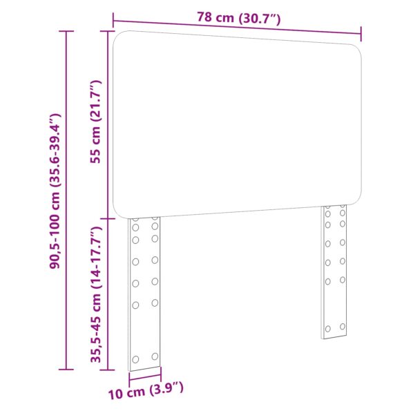 vidaXL Zadné čelo s čelnou doskou Lesklá biela 75 cm Kompozitné drevo – Obrázok 10