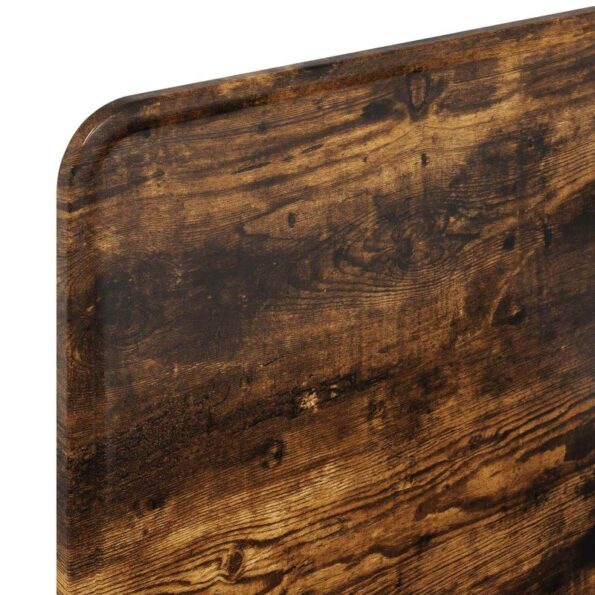 vidaXL Zadné čelo s čelnou doskou Dymová dub 75 cm Kompozitné drevo – Obrázok 7