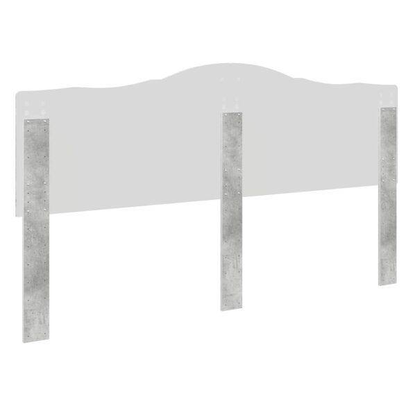 vidaXL Zadné čelo Betónová šedá 180 cm Kompozitné drevo – Obrázok 6