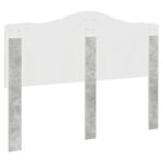 vidaXL Zadné čelo Betónová šedá 150 cm Kompozitné drevo – Obrázok 6