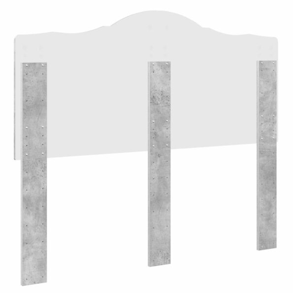 vidaXL Zadné čelo Betónová šedá 120 cm Kompozitné drevo – Obrázok 6