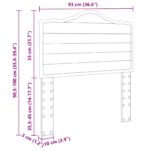 vidaXL Zadné čelo s čelnou doskou Biela 90 cm Kompozitné drevo – Obrázok 10