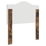 vidaXL Zadné čelo s čelnou doskou Dymová dub 80 cm Kompozitné drevo – Obrázok 6