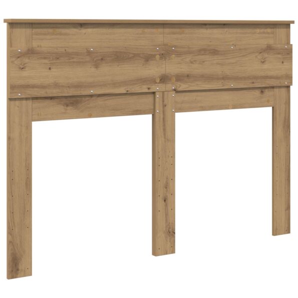 vidaXL Zadné čelo Remeselný dub 140 cm Kompozitné drevo – Obrázok 6