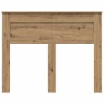 vidaXL Zadné čelo Remeselný dub 135 cm Kompozitné drevo – Obrázok 4
