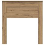 vidaXL Zadné čelo Remeselný dub 100 cm Kompozitné drevo – Obrázok 4