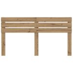 vidaXL Zadné čelo Remeselný dub 200 cm Kompozitné drevo – Obrázok 4