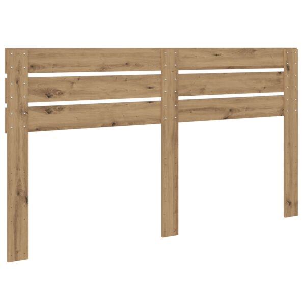 vidaXL Zadné čelo Remeselný dub 200 cm Kompozitné drevo – Obrázok 6