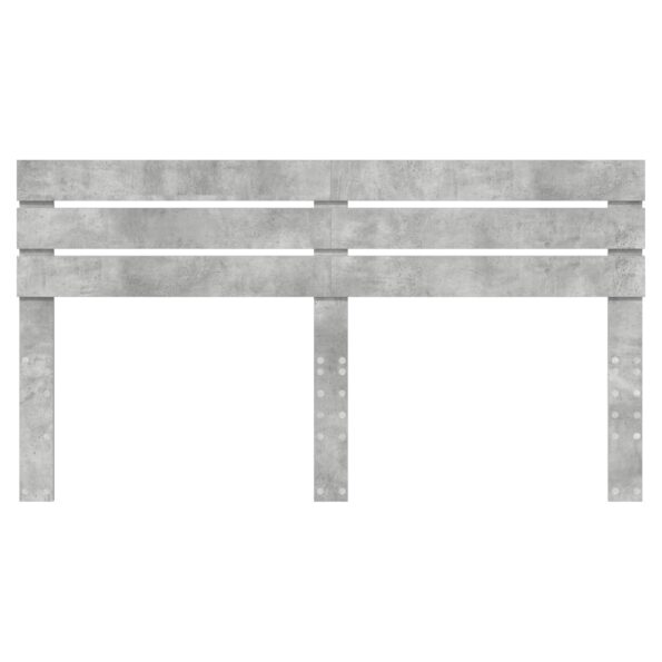 vidaXL Zadné čelo Betónová šedá 180 cm Kompozitné drevo – Obrázok 4