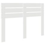 vidaXL Zadné čelo s čelnou doskou Biela 150 cm Kompozitné drevo – Obrázok 6